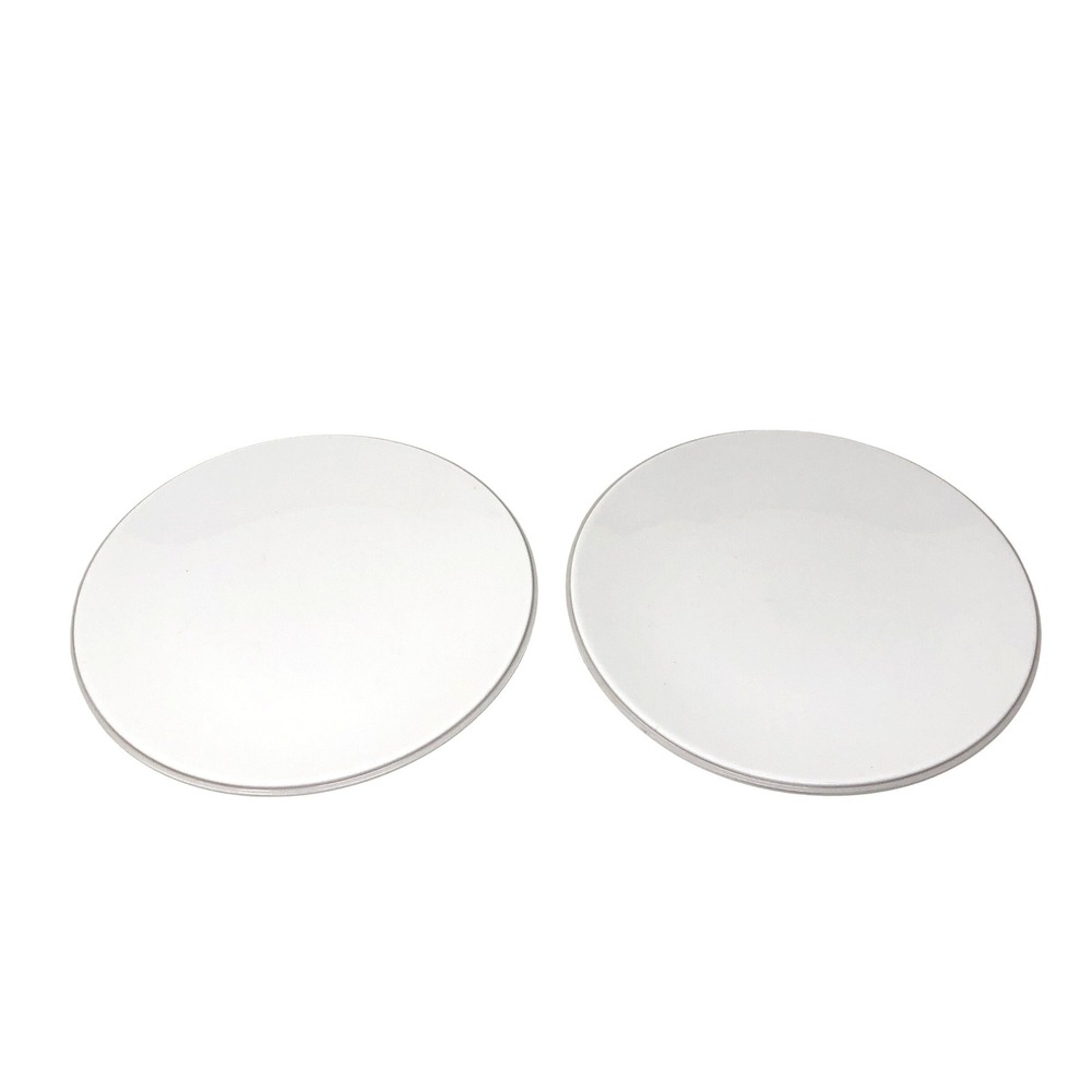Lenox Ubiquity Stone 9" Salad Accent Plates White Grey‎ Set of 2 Farmhouse